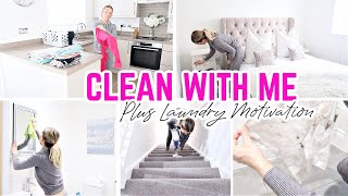 CLEAN WITH ME + LAUNDRY MOTIVATION // EXTREME CLEANING MOTIVATION // HOW TO PREVENT CONDENSATION Ad