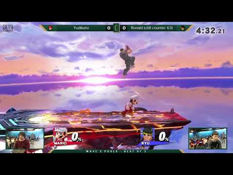 Chronicles Origins Wave 2 Pools - Yudiketo (Mario) vs Ronald (Ryu)