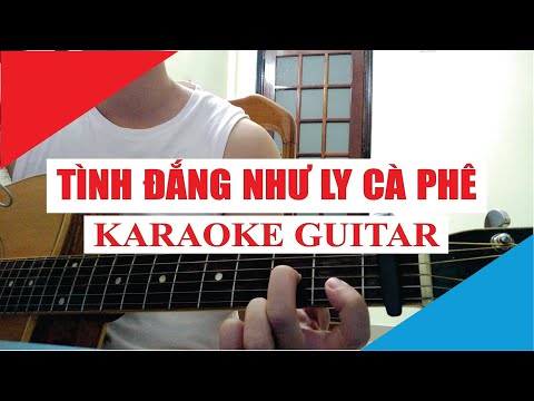 [Karaoke Guitar] TÌNH ĐẮNG NHƯ LY CÀ PHÊ - Nân x MCK Nger | Acoustic Beat