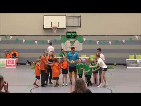 Deutscher Jugendcup Korfball F-Jugend: TuS Schildgen vs EKC Phoenix; 21.05.2017, Bergisch Gladbach