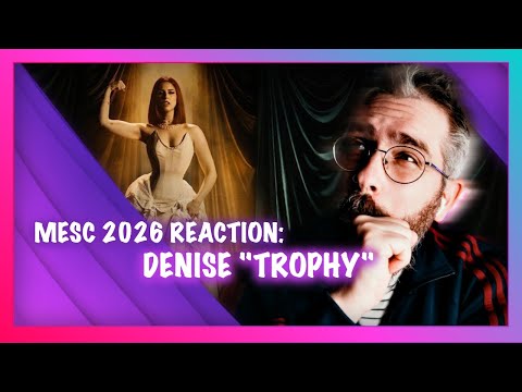 Reaction to Denise - "Trophy" from MESC 2026 | Eurovision 2026 Malta