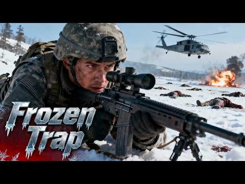 Frozen Trap丨Special Forces Hide Among Corpses but Are Bombed by Enemy Helicopters!丨4K丨FULL丨ACTION