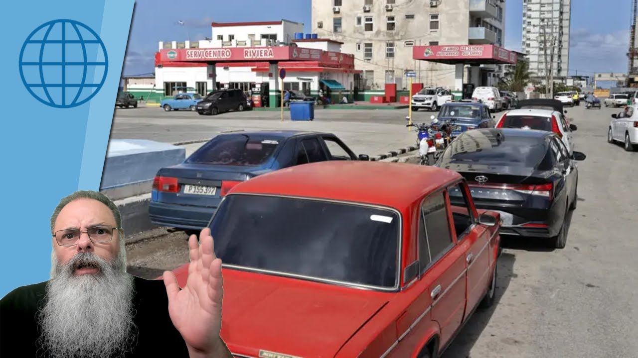 CUBA estava REVENDENDO o "PETRÓLEO HUMANITÁRIO" do MÉXICO e da VENEZUELA, para BANCAR o REGIME