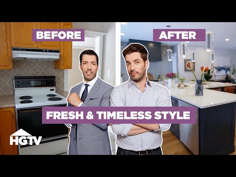 Warm, Timeless Feel for Long Distance Couple - Full Episode Recap | Property Brothers | HGTV