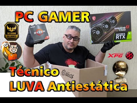PC Gamer 15k com o Técnico LUVA de PREDEIRO !!! Montagem e Configuração AMD Ryzen 5800x + RTX 3070Ti
