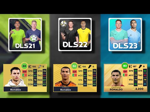 DLS23 VS DLS22 VS DLS21 PLAYERS RATTINGS | DREAM LEAUGE SOCER | DLS PLAYERS RATTING UPGRADE