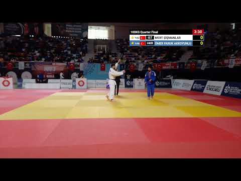 MERT ŞİŞMANLAR - ÖMER FARUK AKKOYUNLU 100KG Quarter Final