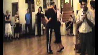 Milonguero Teacher Tete 'Pedro Rusconi'. Vals. Marie-Anne en Buenos Aires.