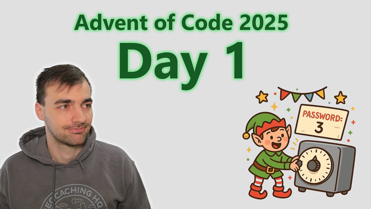 Advent of Code 2025 Day 1: Secret Entrance in C# ✅✅