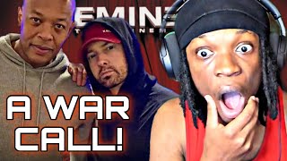 THIS IS A WAR CALL! EMINEM, DR.DRE  "SAY WHAT YOU SAY" REACTION