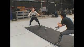 Avatar rehearsal deleted fight scene video