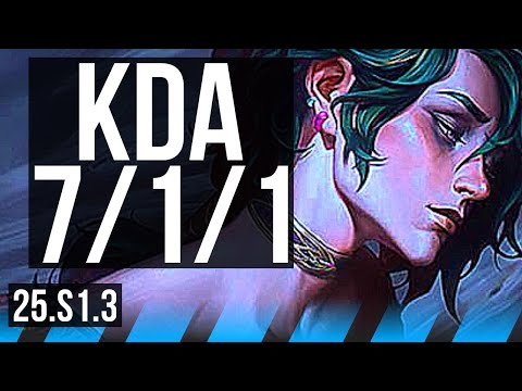 HWEI vs QIYANA (MID) | 7/1/1 | KR Diamond | 25.S1.3