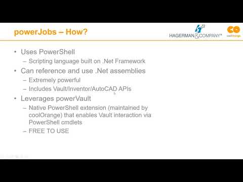 Autodesk Vault and coolOrange powerJobs for ERP MRP PLM Communication