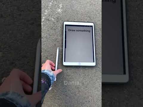 I left my ✨iPad✨ outside for people to draw on it🥰😳 | DANIA (#Shorts)