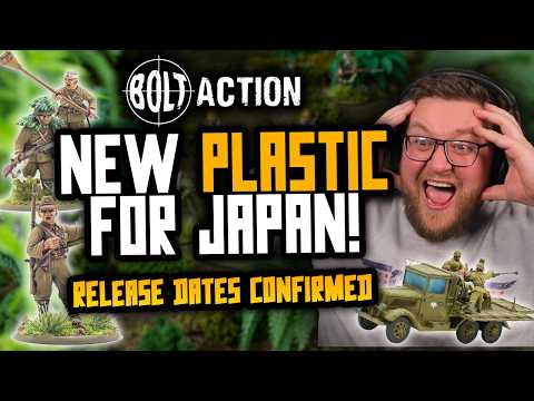 Die neuen japanischen Kunststoffteile sehen wahnsinnig gut aus – Bolt Action 3rd Edition