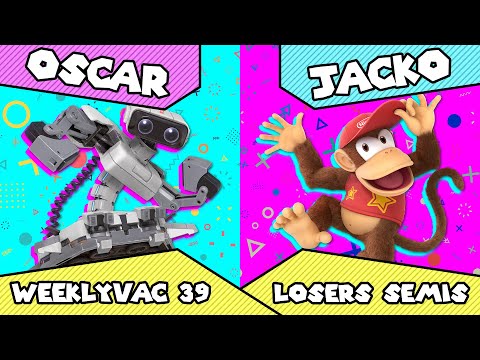 WeeklyVac 39 - SSBU - Oscar (R.O.B) vs Jacko (Diddy Kong)