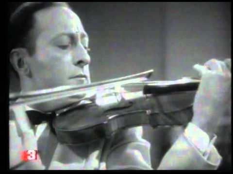 Jascha Heifetz plays Introduction and Rondo Capriccioso by Camille Saint-Saëns (1939 video)
