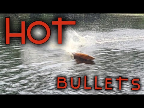 fast electric rc boat Deltaforce 35, cap pack install, 4mm bullet connector hot