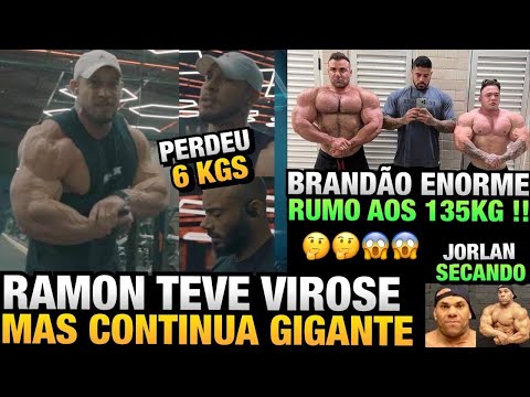 RAMON FICOU DESESPERADO APÓS PERDER 6KG COM VIROSE MAS ESTÁ DE VOLTA - BRANDÃO ENORME + JORLAN