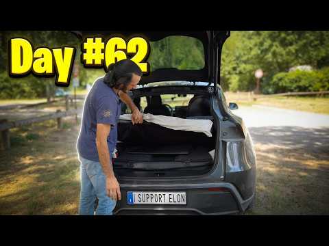 Living in My Tesla in Europe · Day 62 (France)