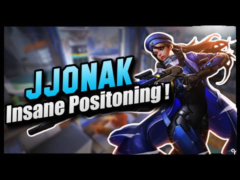 JJoNak Best Ana Amazing Positioning on Busan [ Season 12 Top 500 Overwatch ]