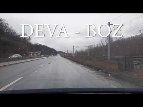 Driving in Europe - Romania: Deva-Boz