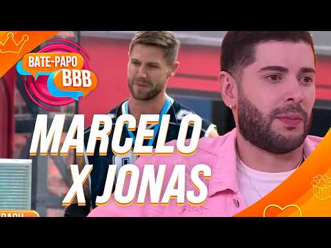 Marcelo discusses his clash with Jonas and his relationship with opposing groups! | BBB 26