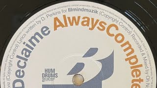 Declaime - Always Complete