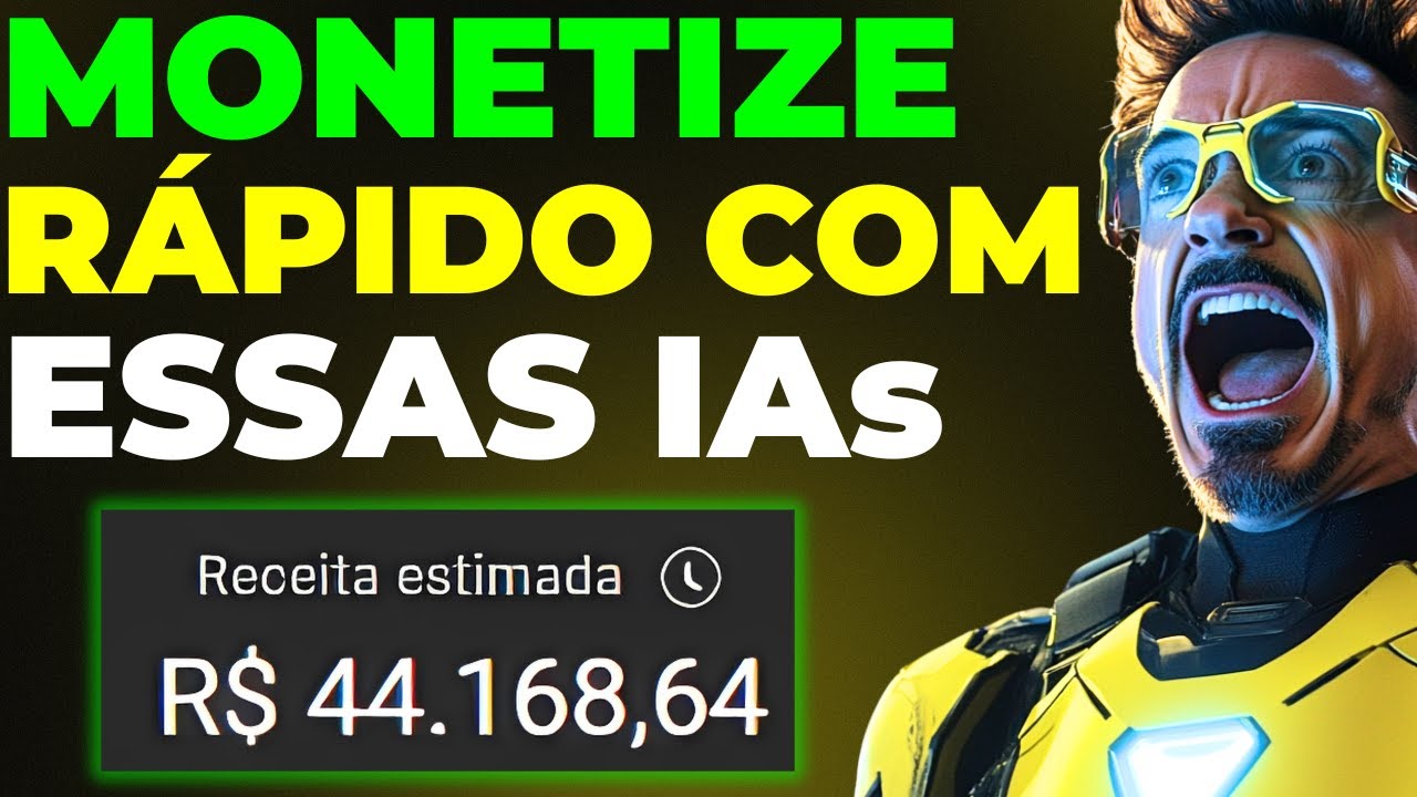MELHORES IAs Para MONETIZAR CANAL DARK RÁPIDO em 2025