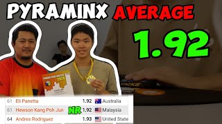 Malaysia National Record [1.92] Pyraminx Winning Avarage | Penang Cube Masters 2024！！！