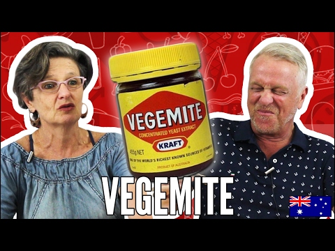 IDOSOS REAGEM A COMIDAS DIFERENTES - VEGEMITE