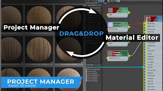 How to Add Materials to Material Library and Edit using Project Manager