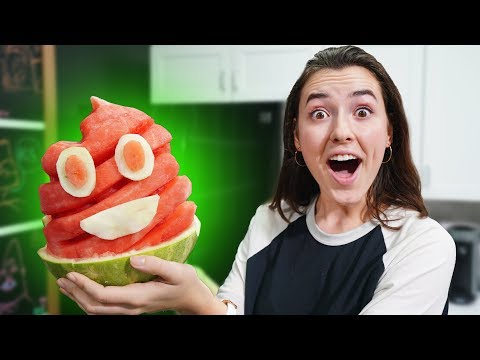 Trying To Make Art With Food! Video