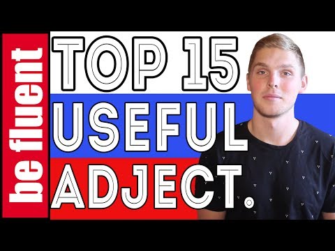 Top 15 Russian Adjectives
