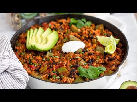 Healthy Turkey Taco Skillet