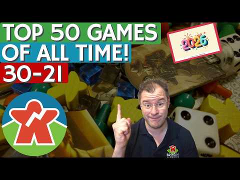 Top 50 Board Games (2026) - 30-21