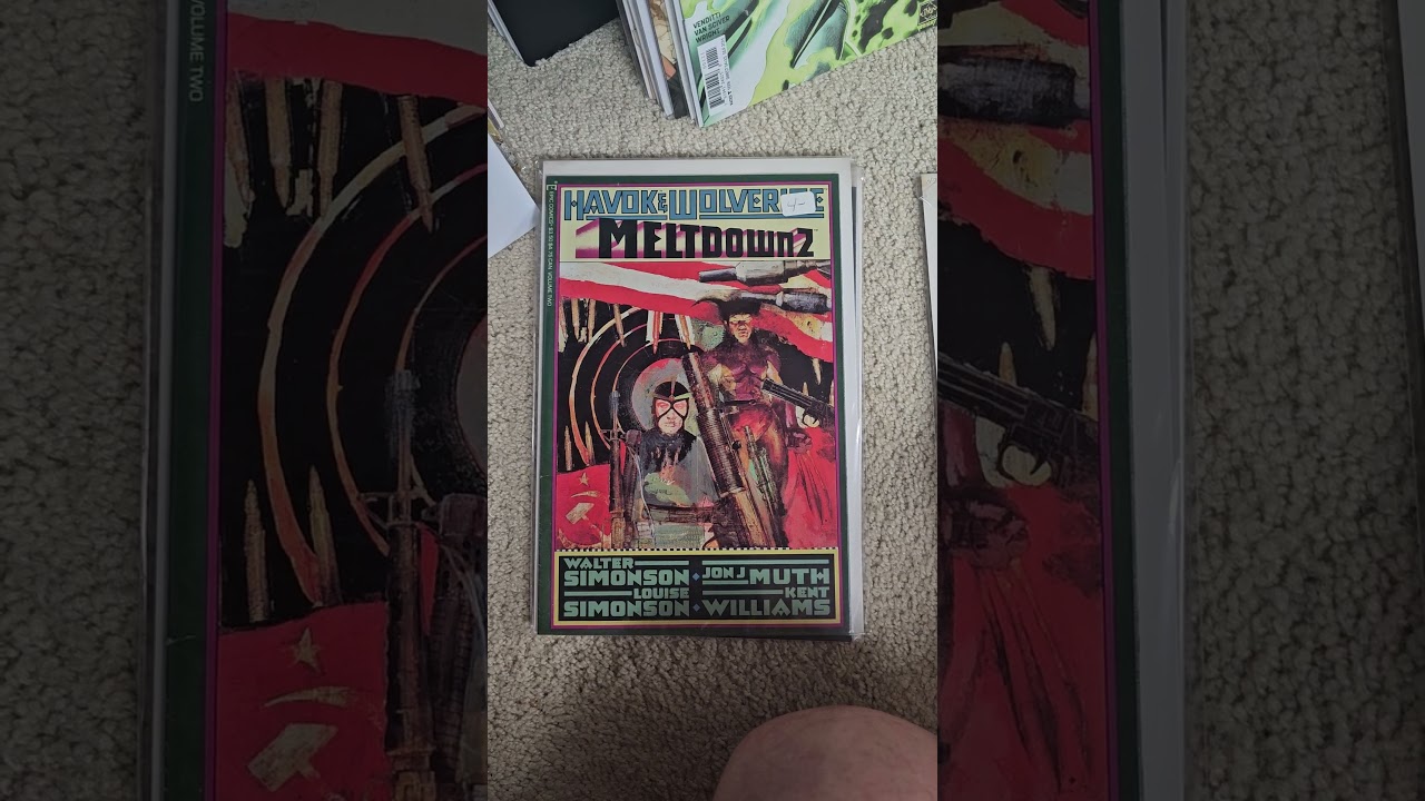 Epic Comics (Marvel) Havoc & Wolverine Meltdown