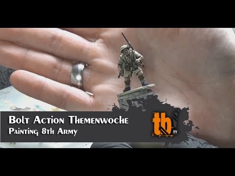 Bolt Action - Painting British 8th Army