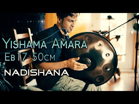 Yishama Amara handpan, review and demonstration - Nadishana