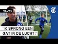 Jeugd na weken weer op het voetbalveld