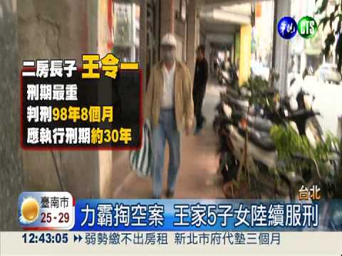 力霸案駁回上訴 王令麟週五發監