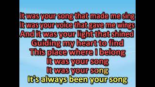 Garth Brooks It&#39;s Your Song (karaoke) (by request)