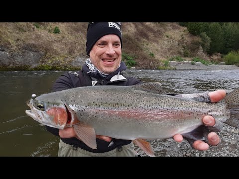 Solo Fishing Mission at the Mohaka River New Zealand - Fantastic Day of Spin Fishing for Trout