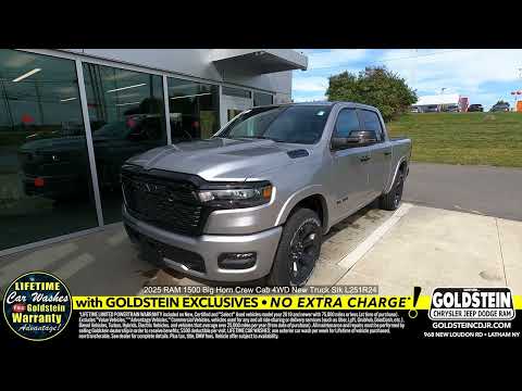2025 RAM 1500 Big Horn Crew Cab 4WD New Truck Stk L251R24