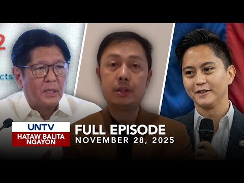UNTV: Hataw Balita Ngayon | November 28, 2025