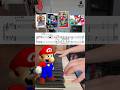 I Play 3D Mario Game Over Sounds On Piano Mario