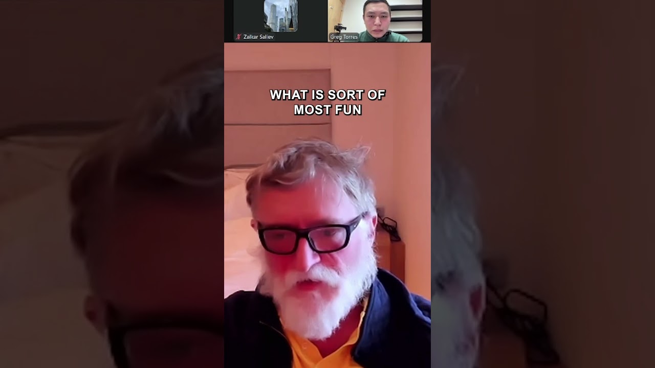 Gabe Newell explains his daily routine.