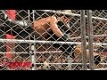 Randy Orton Hits Seth Rollins With An RKO Raw April 20 2015