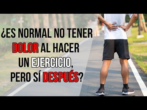 ¿Por qué tenemos Molestias puntuales o DOLOR al TERMINAR EJERCICIOS o al día siguiente? NO AGUJETAS