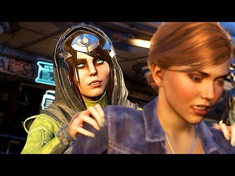 INJUSTICE 2 Enchantress All Intros Dialogue Character Banter 1080p HD